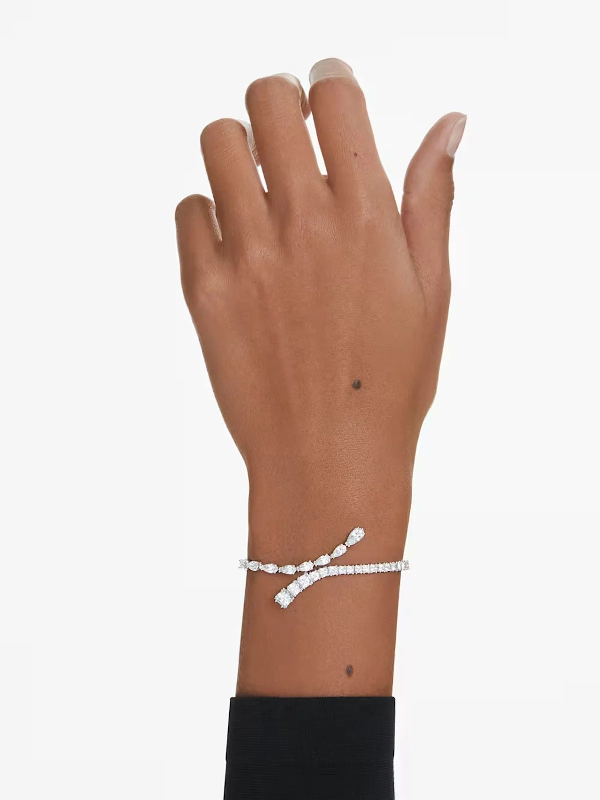 SWAROVSKI Vòng Tay - Matrix:Bracelet White/Rhs M