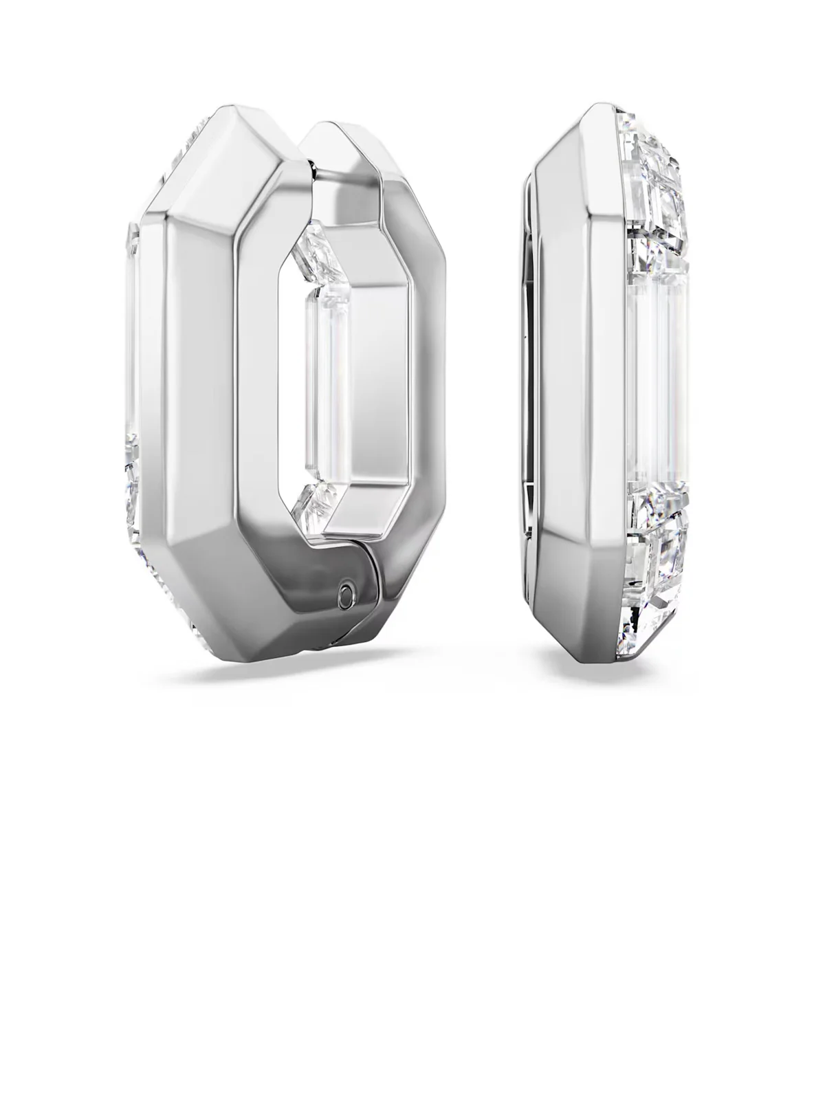 SWAROVSKI Bông Tai - Lucent:Pe Mn Hoop Cry/Alu