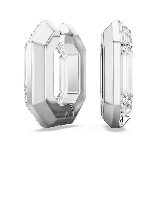 SWAROVSKI Bông Tai - Lucent:Pe Mn Hoop Cry/Alu