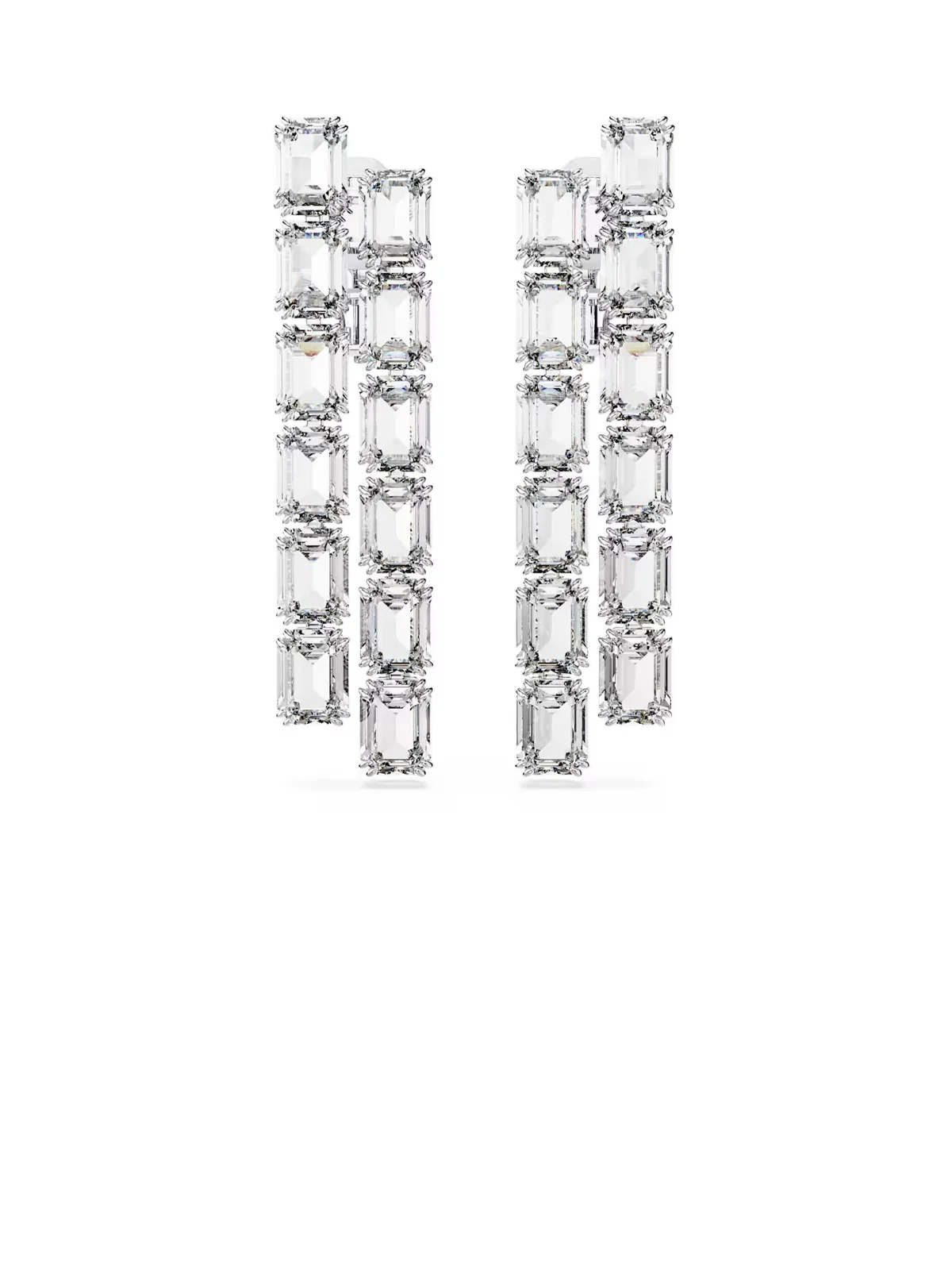 SWAROVSKI Bông Tai - Millenia:Ce Drop Whi/Rhs