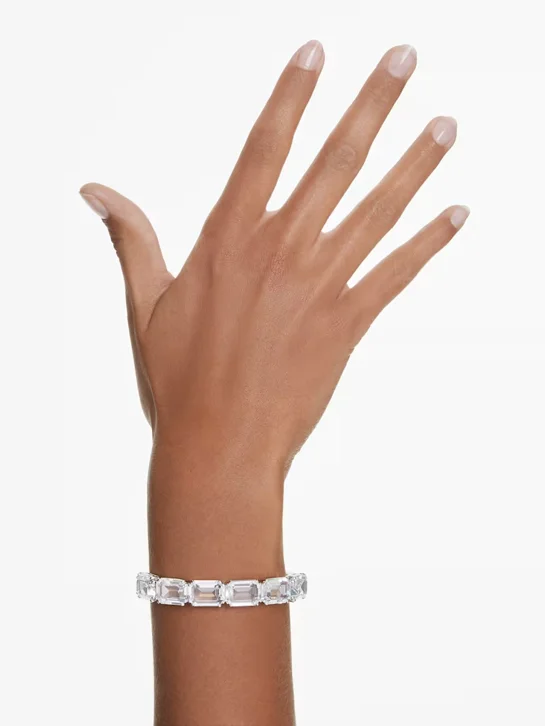 SWAROVSKI Vòng Tay - Milnia:Bangle Whi/Rhs