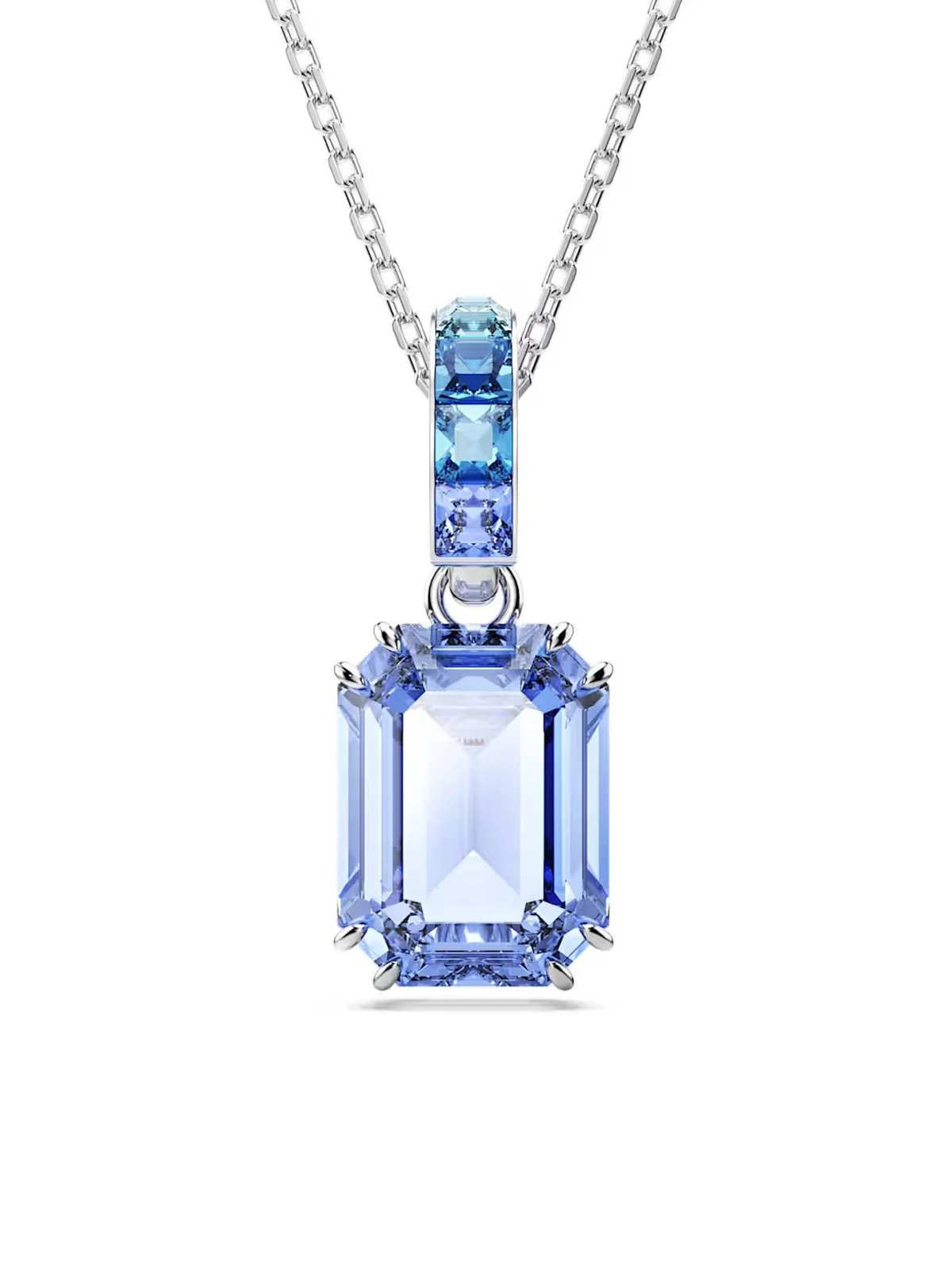 SWAROVSKI Vòng Cổ - Millenia:Pend Long Blu/Rhs