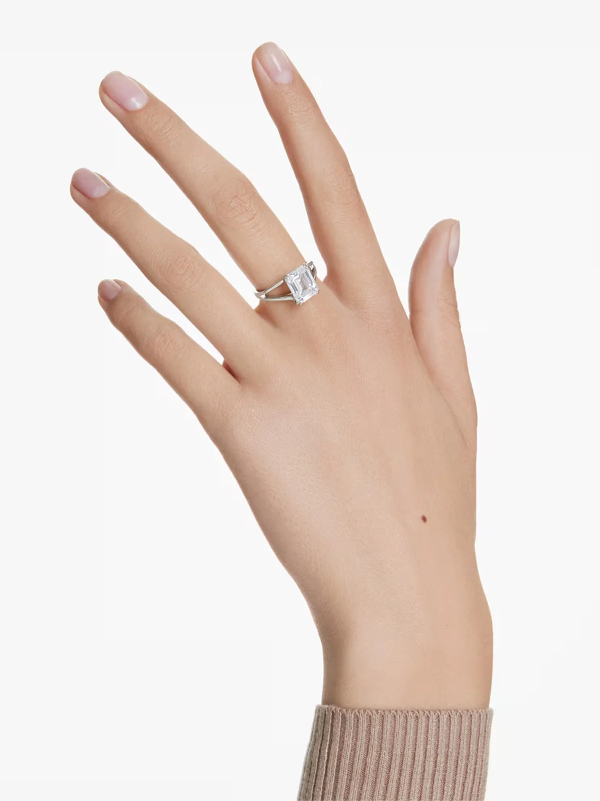 SWAROVSKI Nhẫn - Stilla:Ring Bag White/Rhs