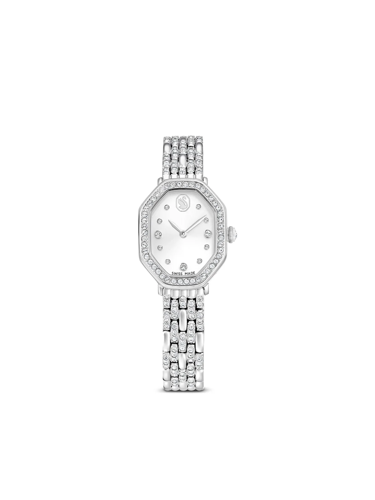 SWAROVSKI Đồng Hồ Dextera Octagon:Mb Sts/Wht/Sts