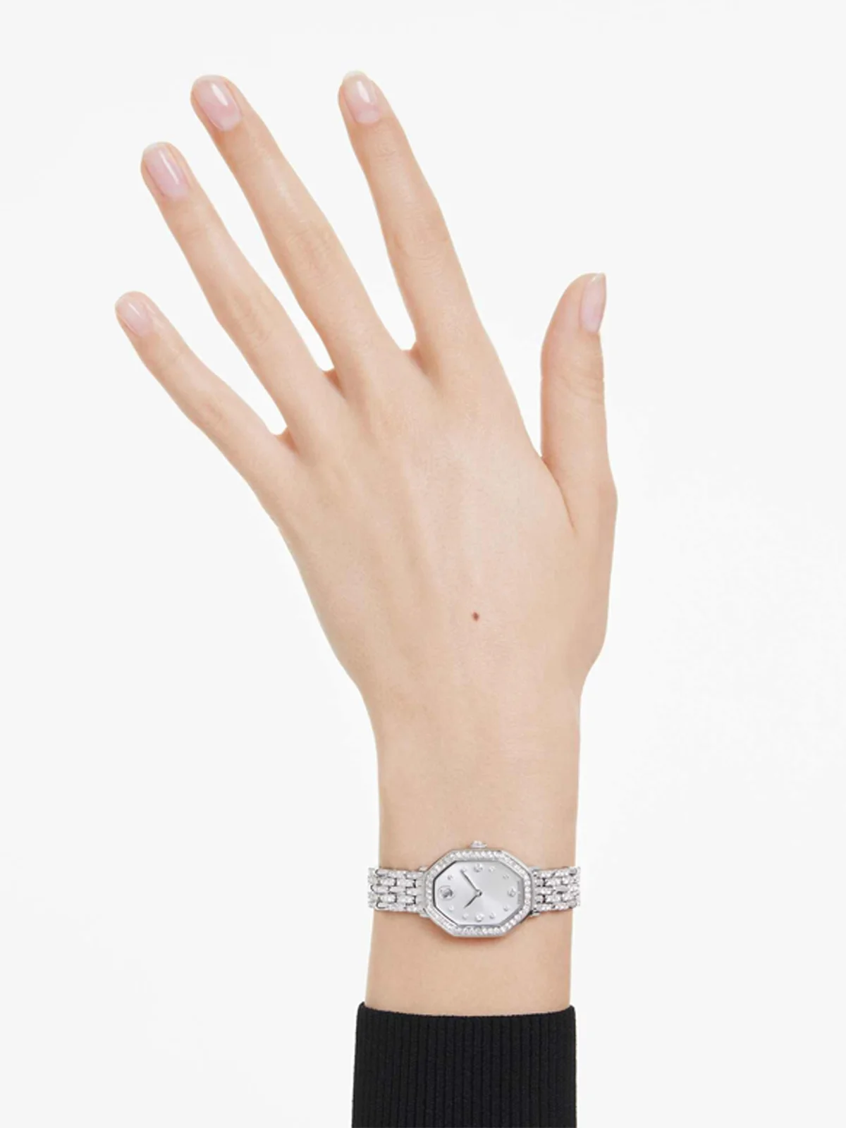 SWAROVSKI Đồng Hồ Dextera Octagon:Mb Sts/Wht/Sts