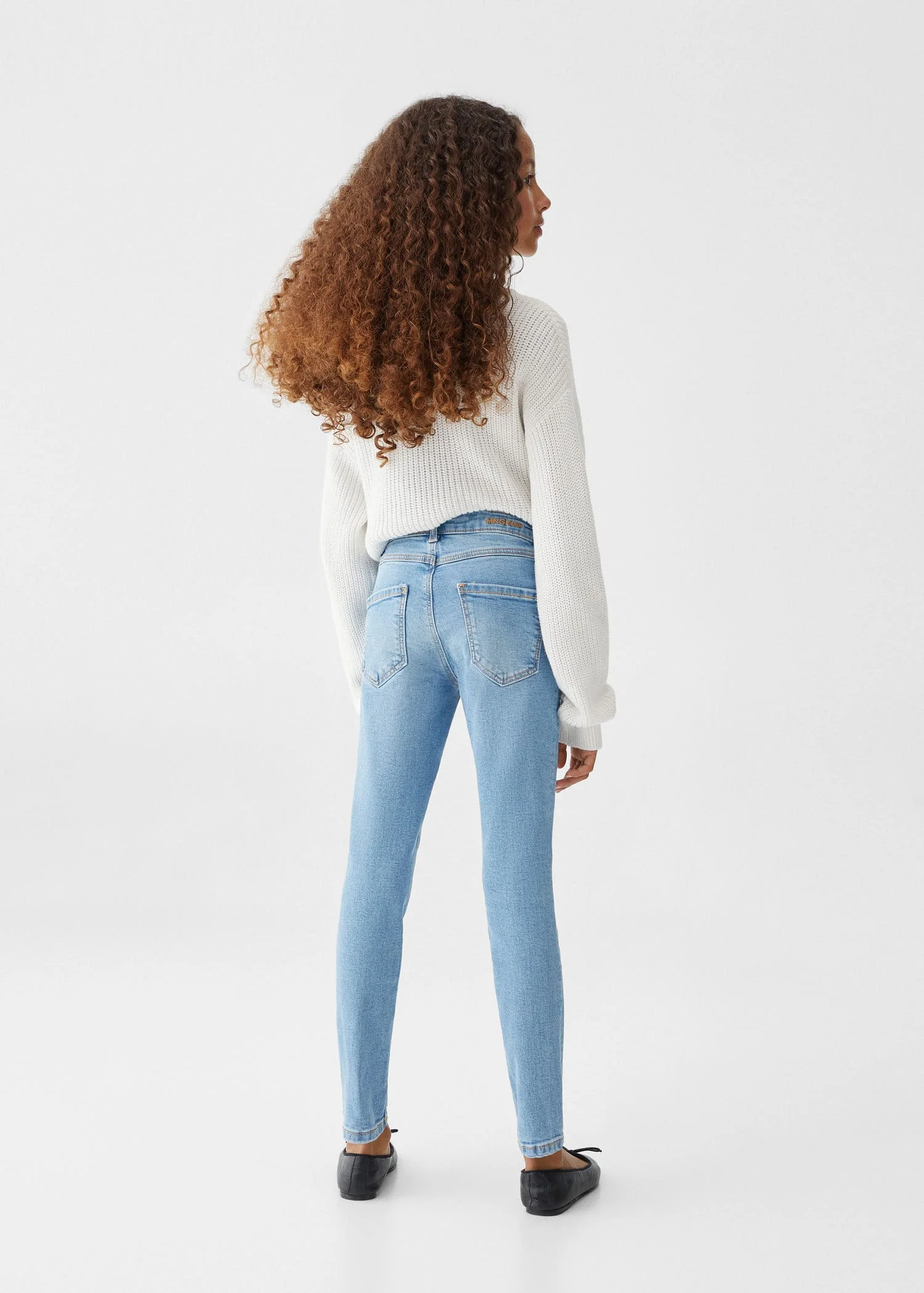 MANGO Quần Jeans Bé Gái Skinny5