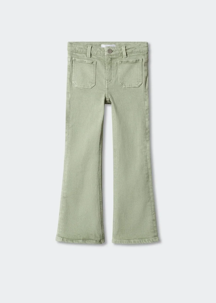 MANGO Quần Jeans Bé Gái Flare