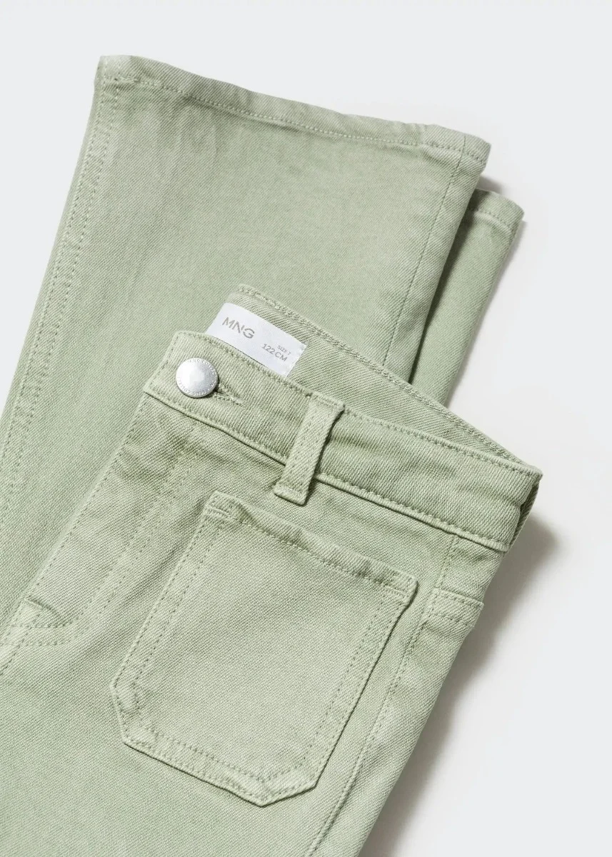 MANGO Quần Jeans Bé Gái Flare