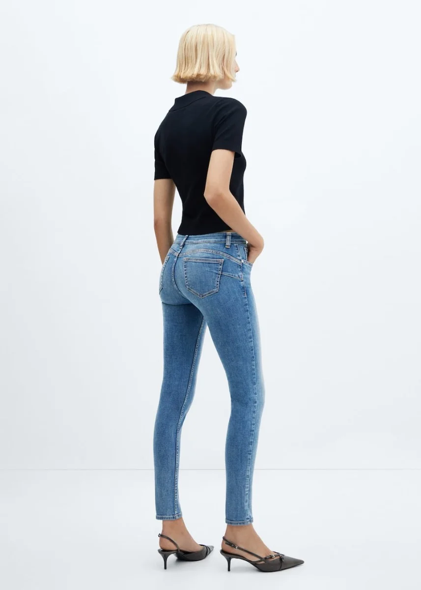 MANGO Quần Jeans Nữ Pushup