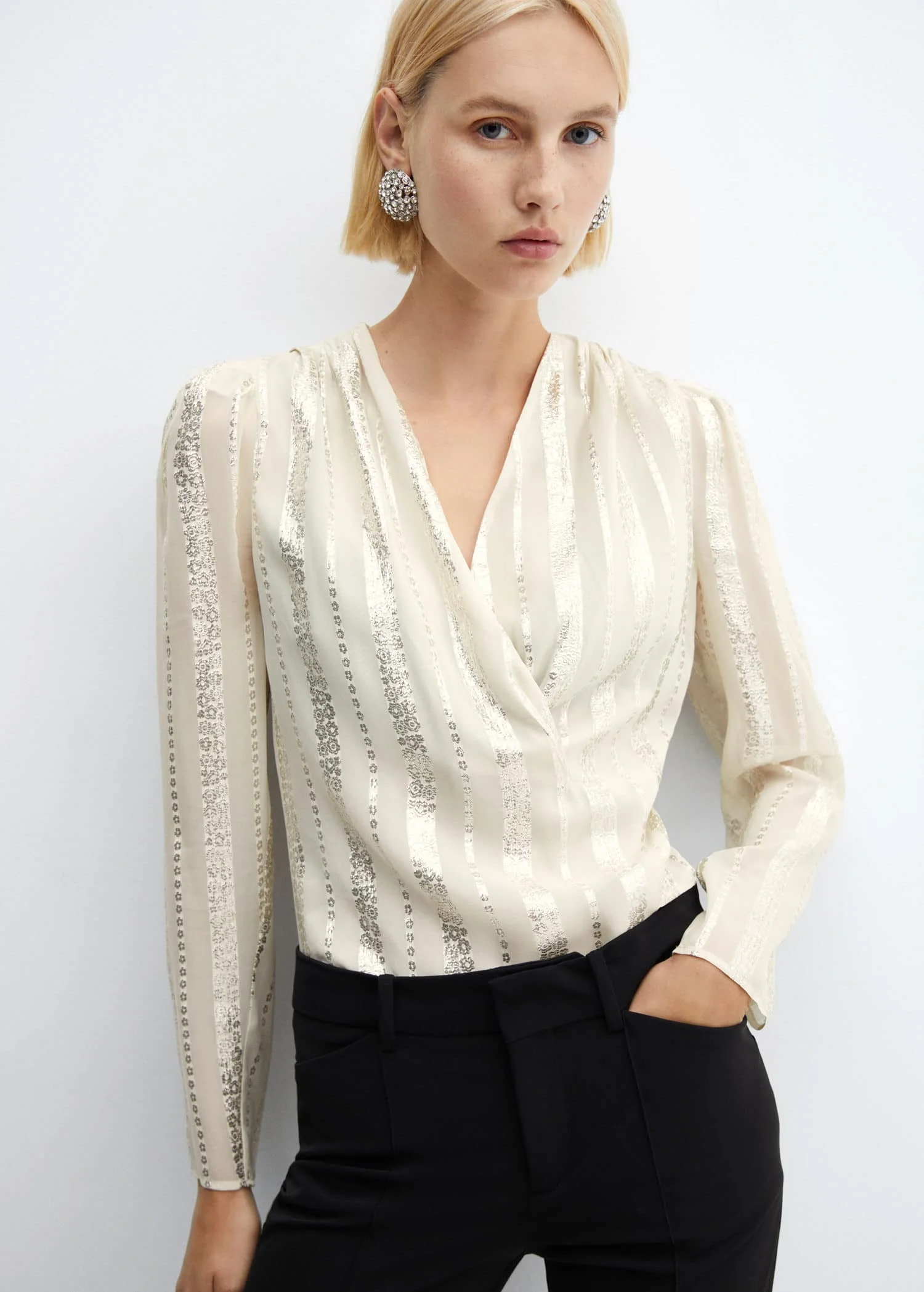 MANGO Áo Kiểu Amalia