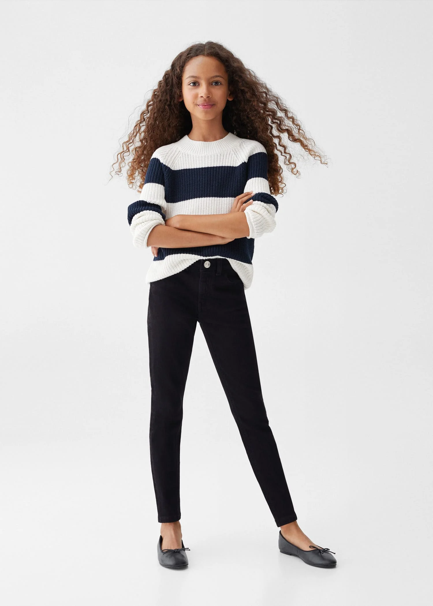 MANGO Quần Jeans Bé Gái Skinny5
