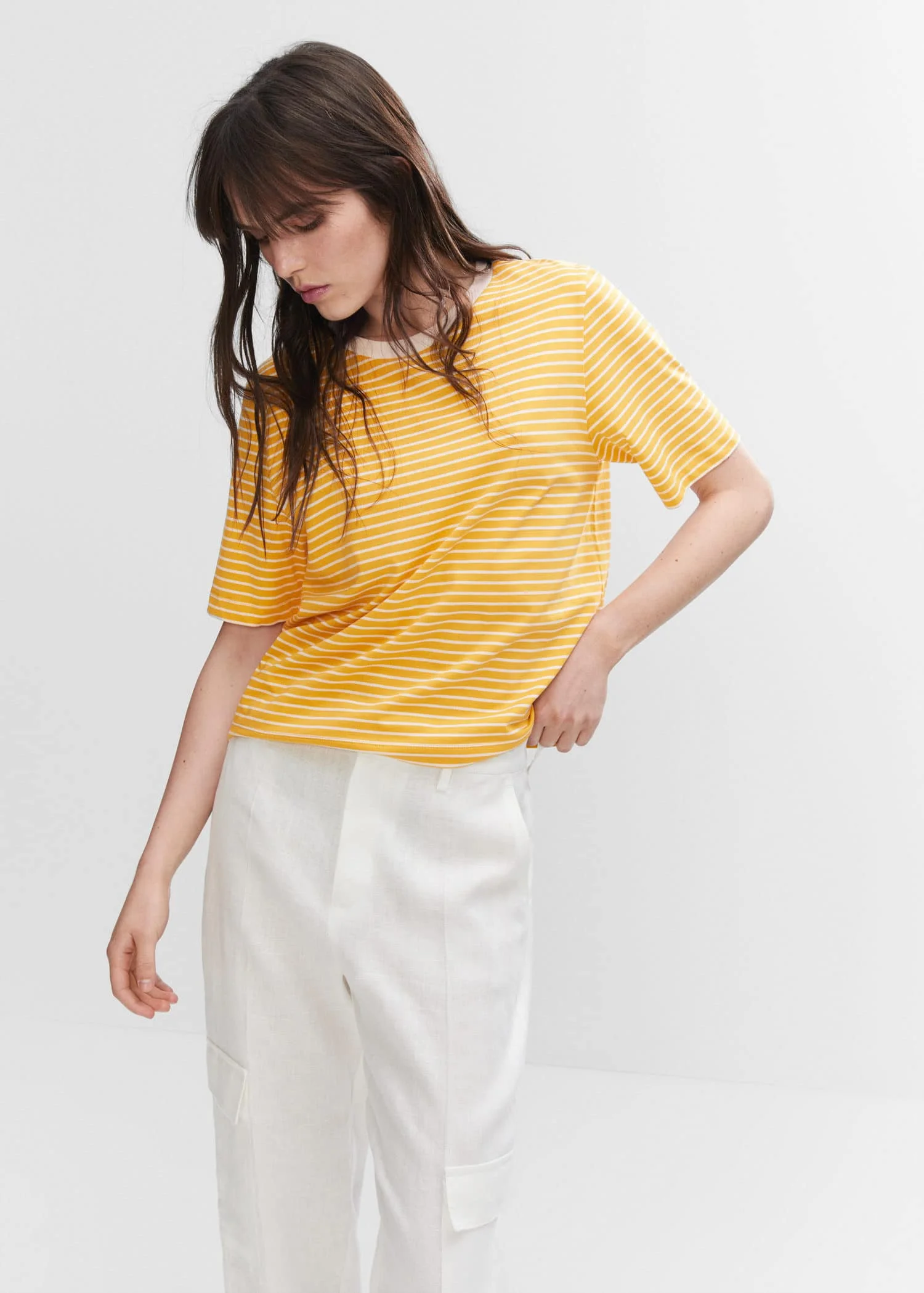 MANGO Áo Thun Nữ Bella