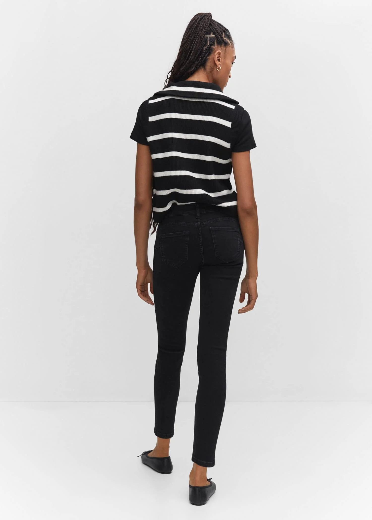 MANGO Quần Jeans Nữ Pushup