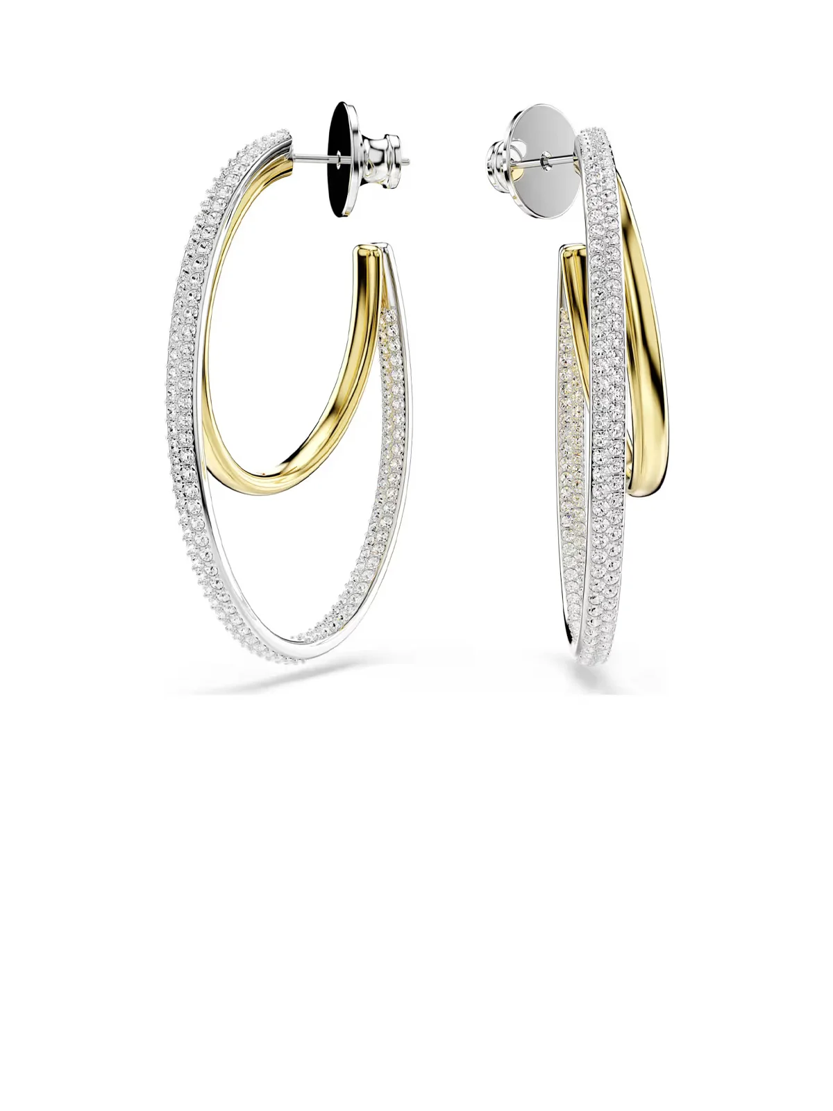SWAROVSKI Bông Tai - Hyperbola:Pe Cre/Mix