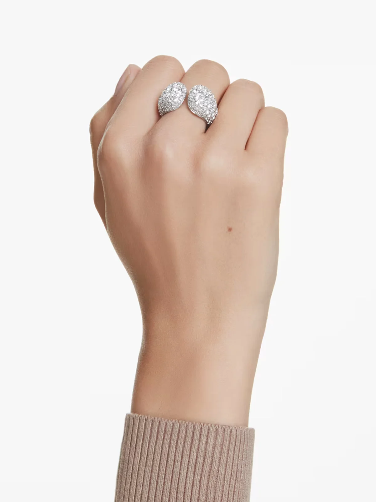 SWAROVSKI Nhẫn - Sublima:Ring Cry/Rhs