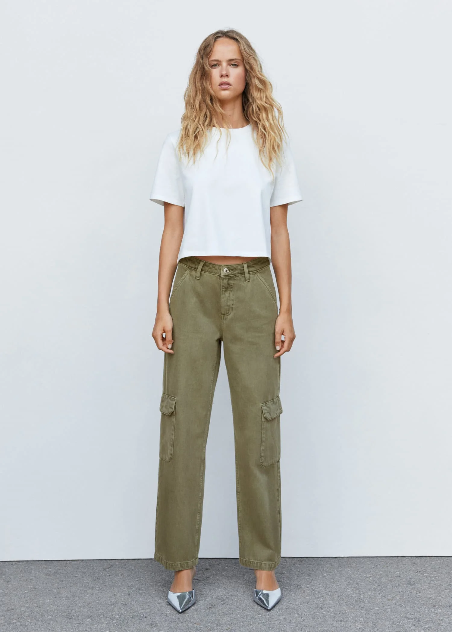 MANGO Quần Jeans Nữ Miranda