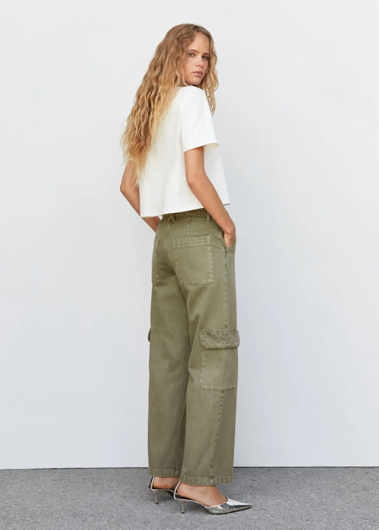 MANGO Quần Jeans Nữ Miranda