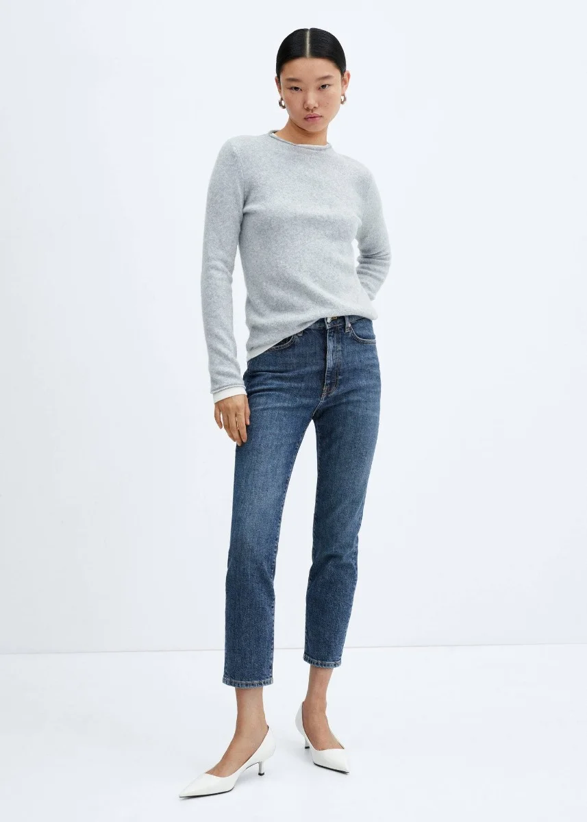 MANGO Quần Jeans Nữ Claudia