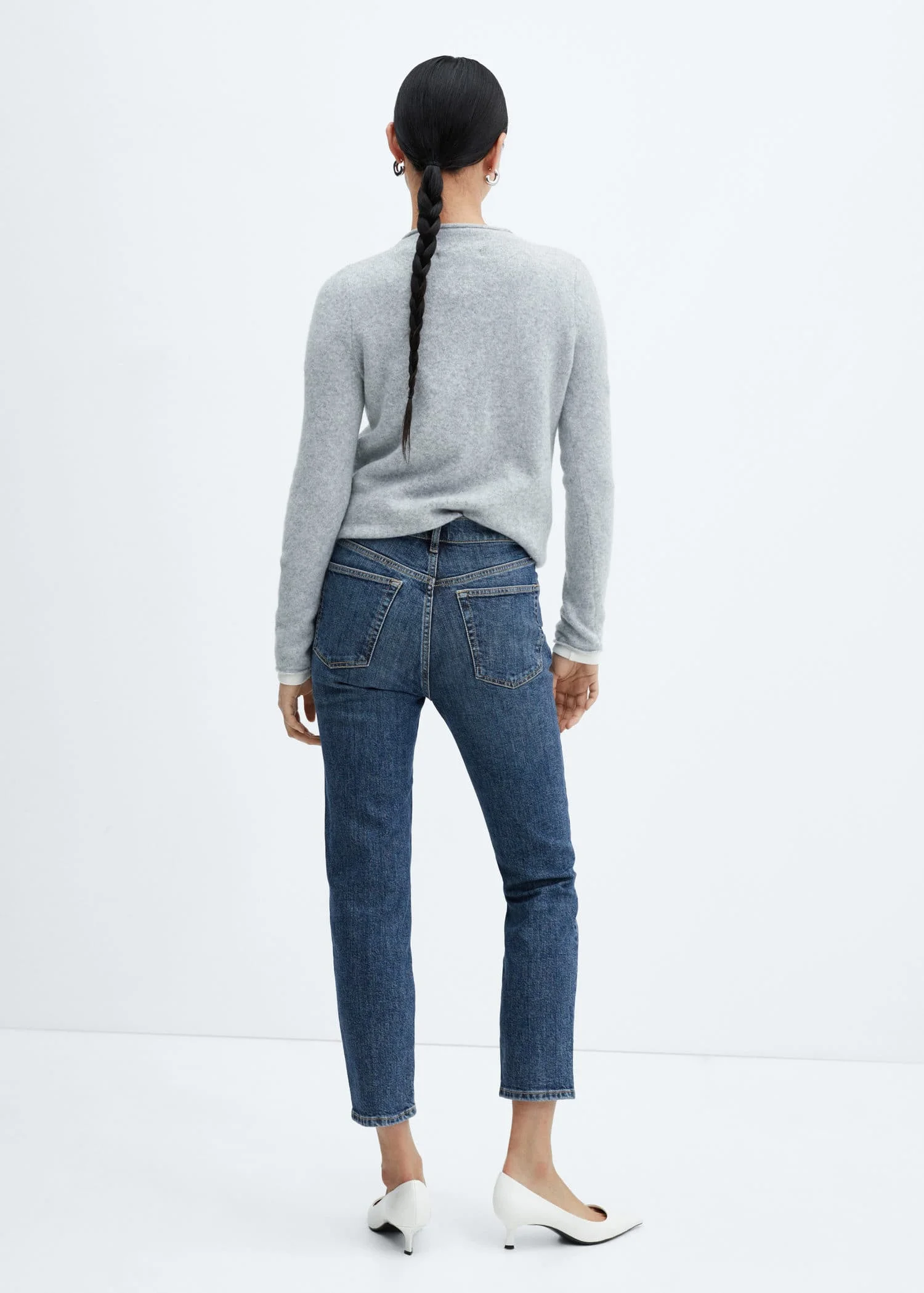 MANGO Quần Jeans Nữ Claudia