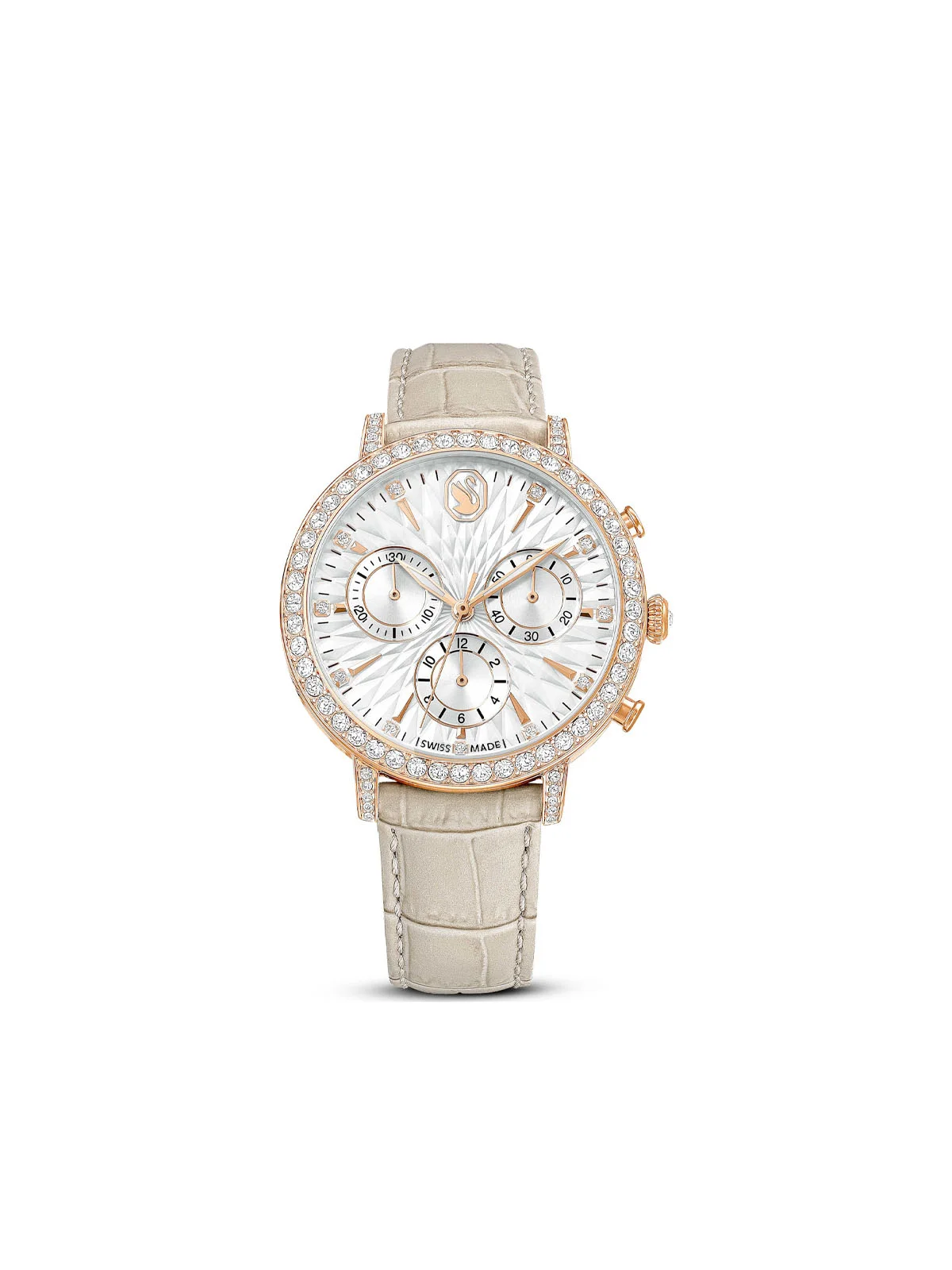 SWAROVSKI Đồng Hồ Matrix Chrono:Ls Taupe/Wht/Pro