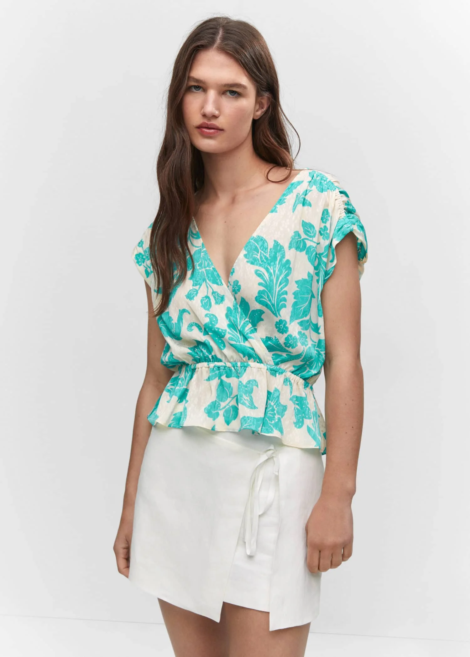 MANGO Áo Kiểu Jacky