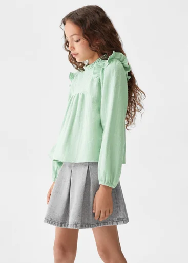 MANGO Áo Kiểu Bé Gái Becca
