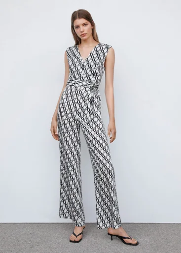 MANGO Áo Liền Quần Nữ Collins