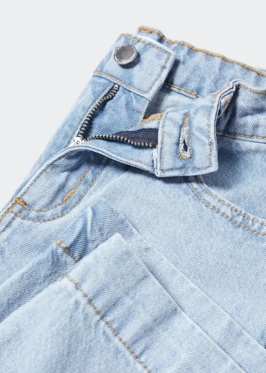 MANGO Quần Jeans Bé Gái Culotte5