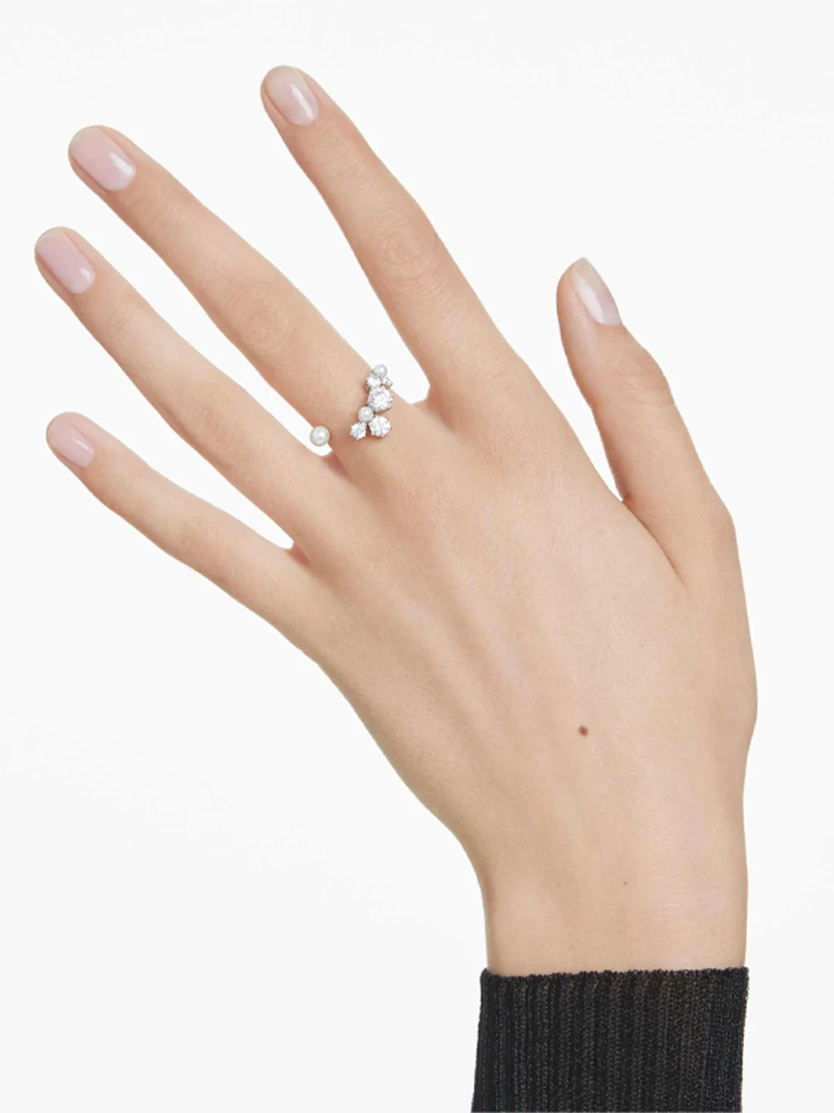 SWAROVSKI Nhẫn Constella:Ring Op White/Rhs