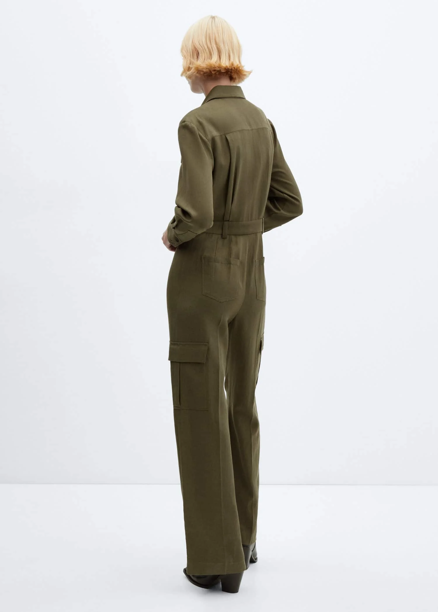 MANGO Áo Liền Quần Nữ Berlina