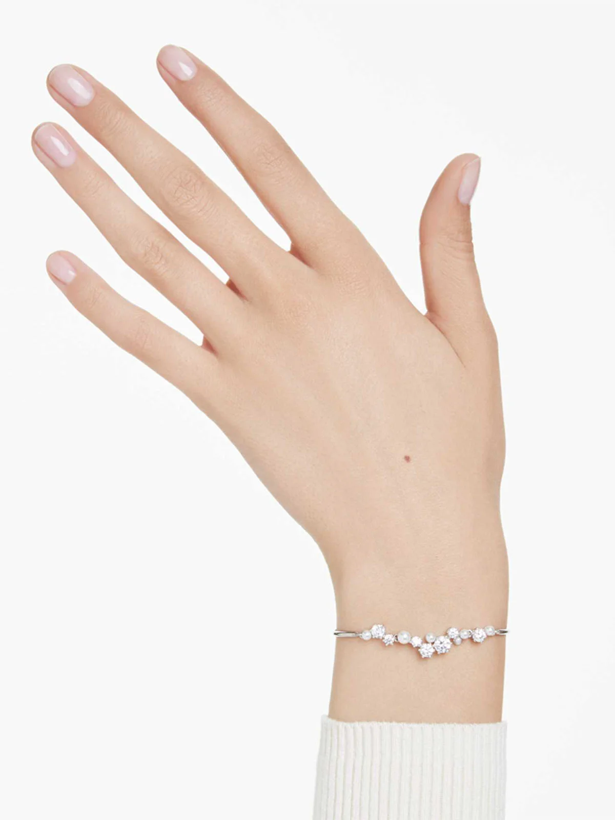 SWAROVSKI Vòng Tay Constella:Bracelet Wht/Rhs M
