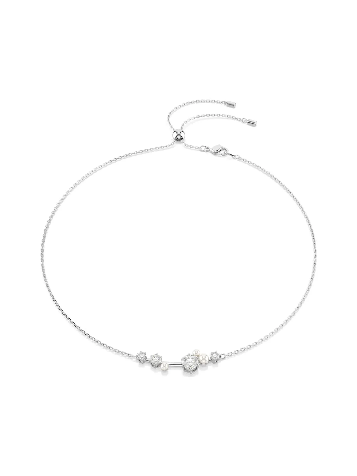 SWAROVSKI Vòng Cổ Constella:Necklce Bar Wht/Rhs