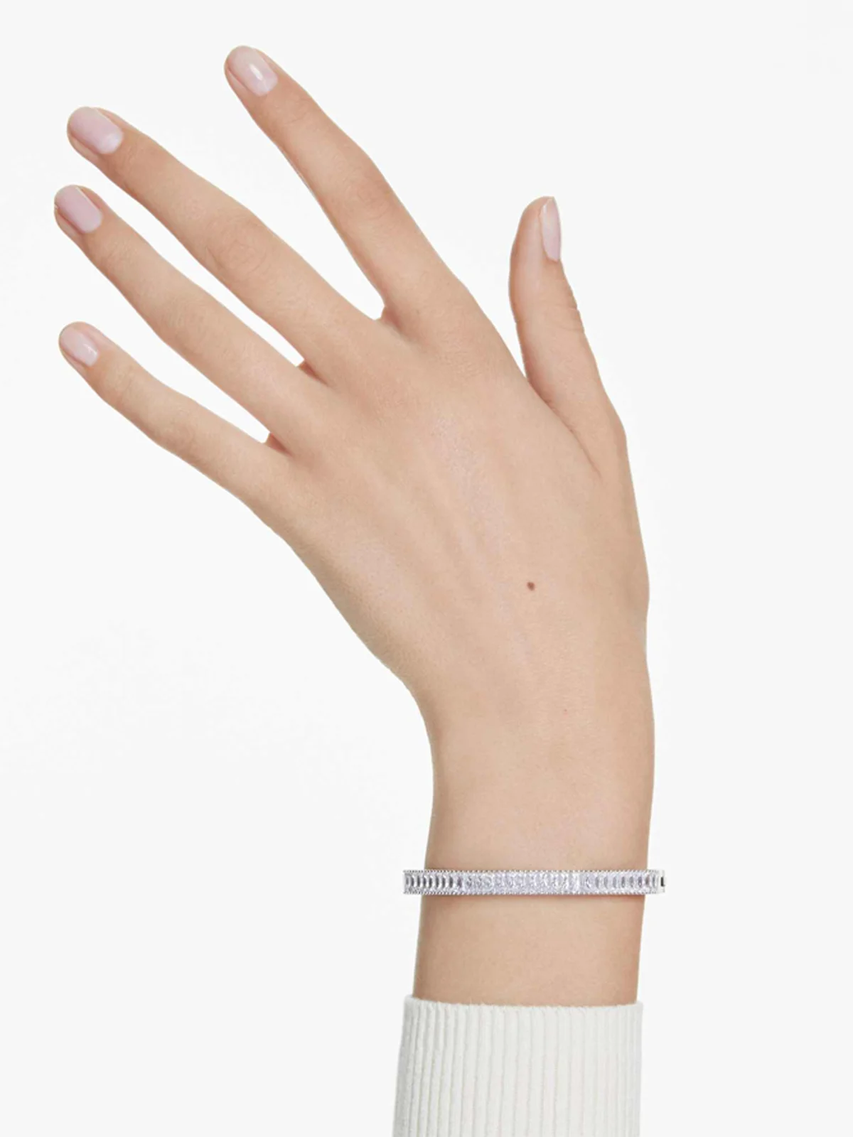 SWAROVSKI Vòng Tay Matrix:Bangle White/Rhs