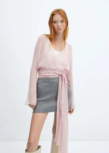 MANGO Áo Kiểu Nữ Brisa