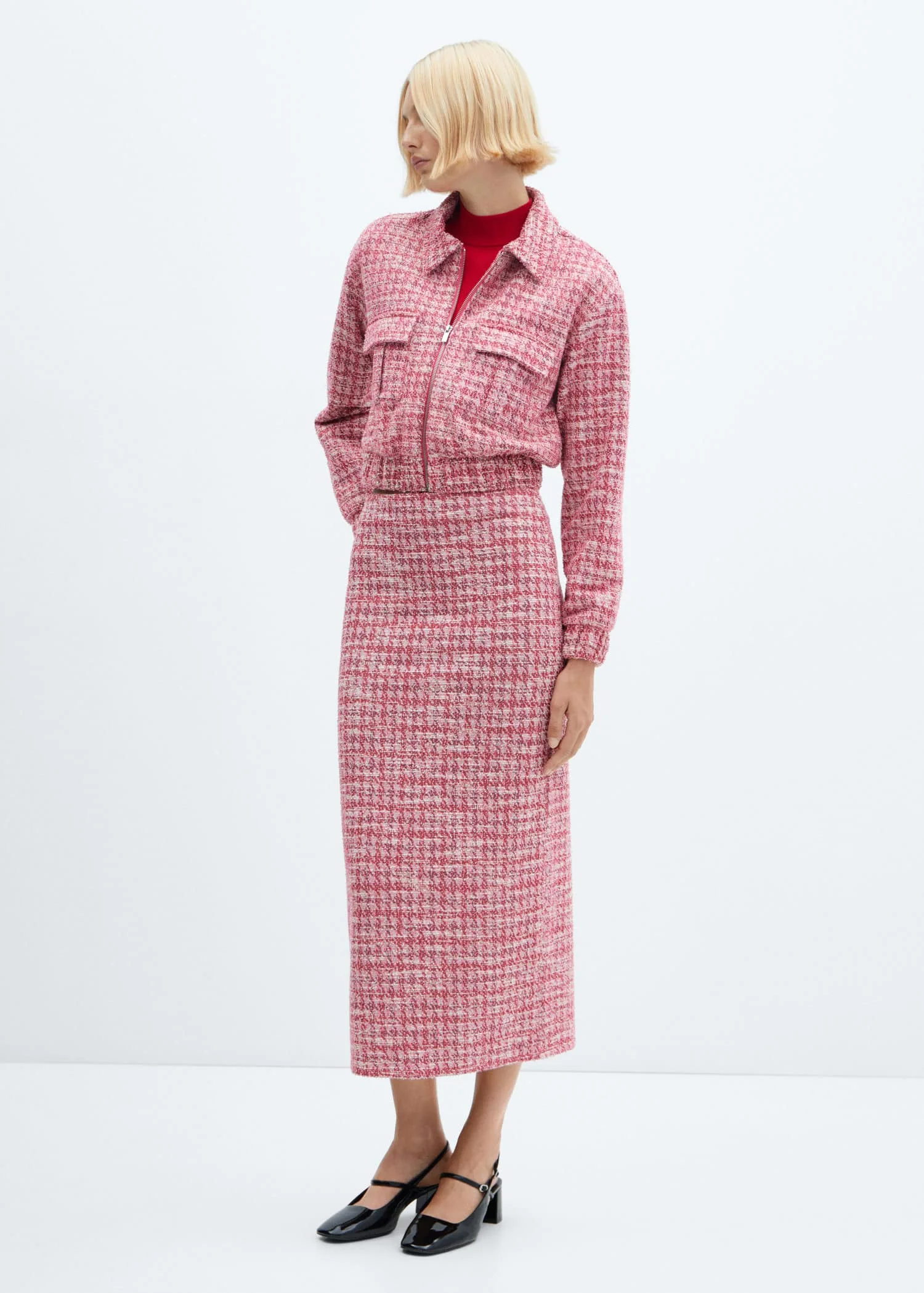 MANGO Chân Váy Nữ Clara