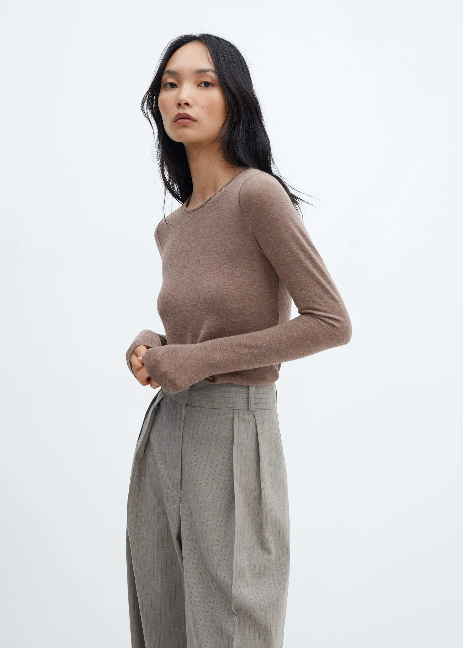 MANGO Áo Thun Nữ Lucy