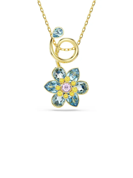 SWAROVSKI Vòng Cổ Idyllia:Pend Blue Mul/Gos