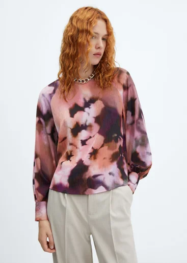 MANGO Áo Kiểu Nữ Alexia