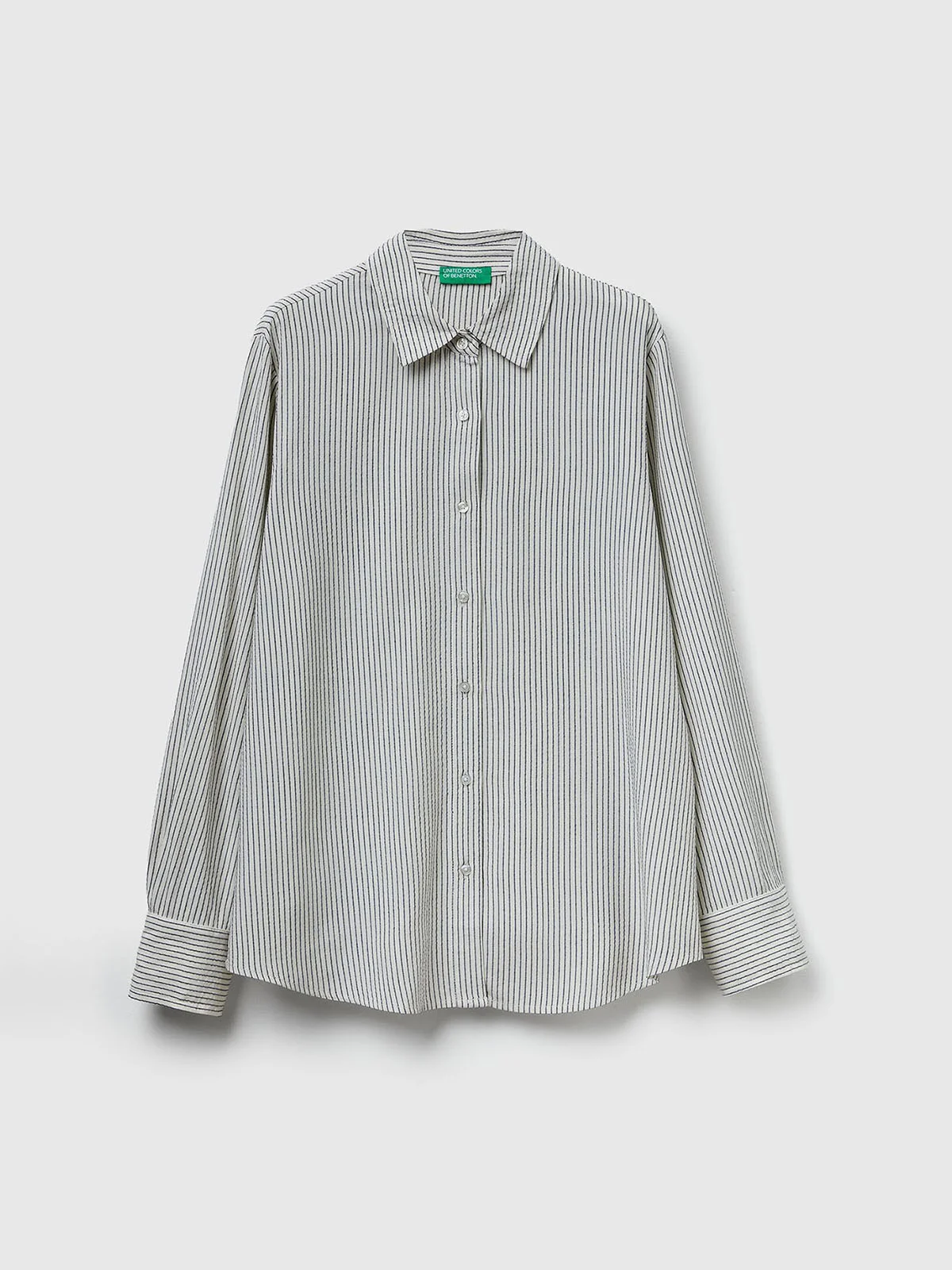 UNITED COLORS OF BENETTON Áo Sơ Mi Dài Tay Nữ Women Shirt