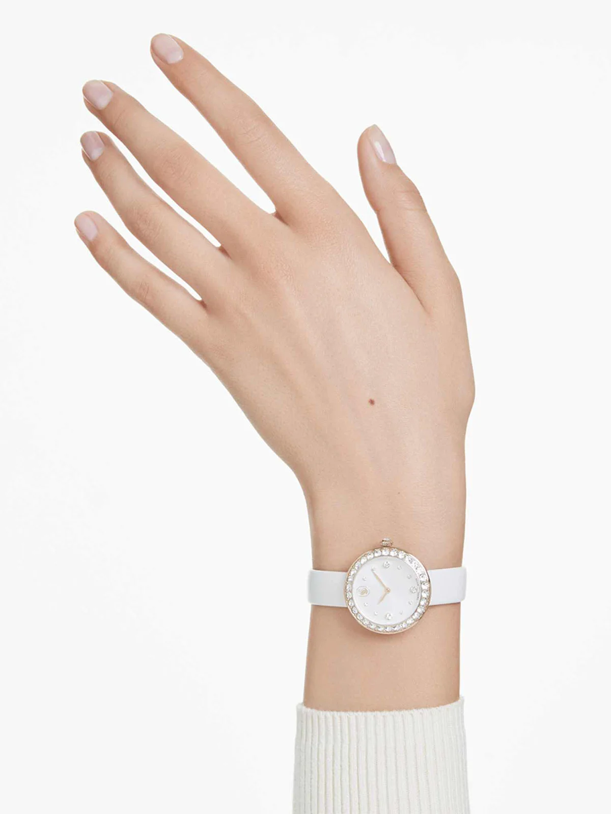 SWAROVSKI Đồng Hồ Matrix Tennis:Ls Wht/Wht/Pcg