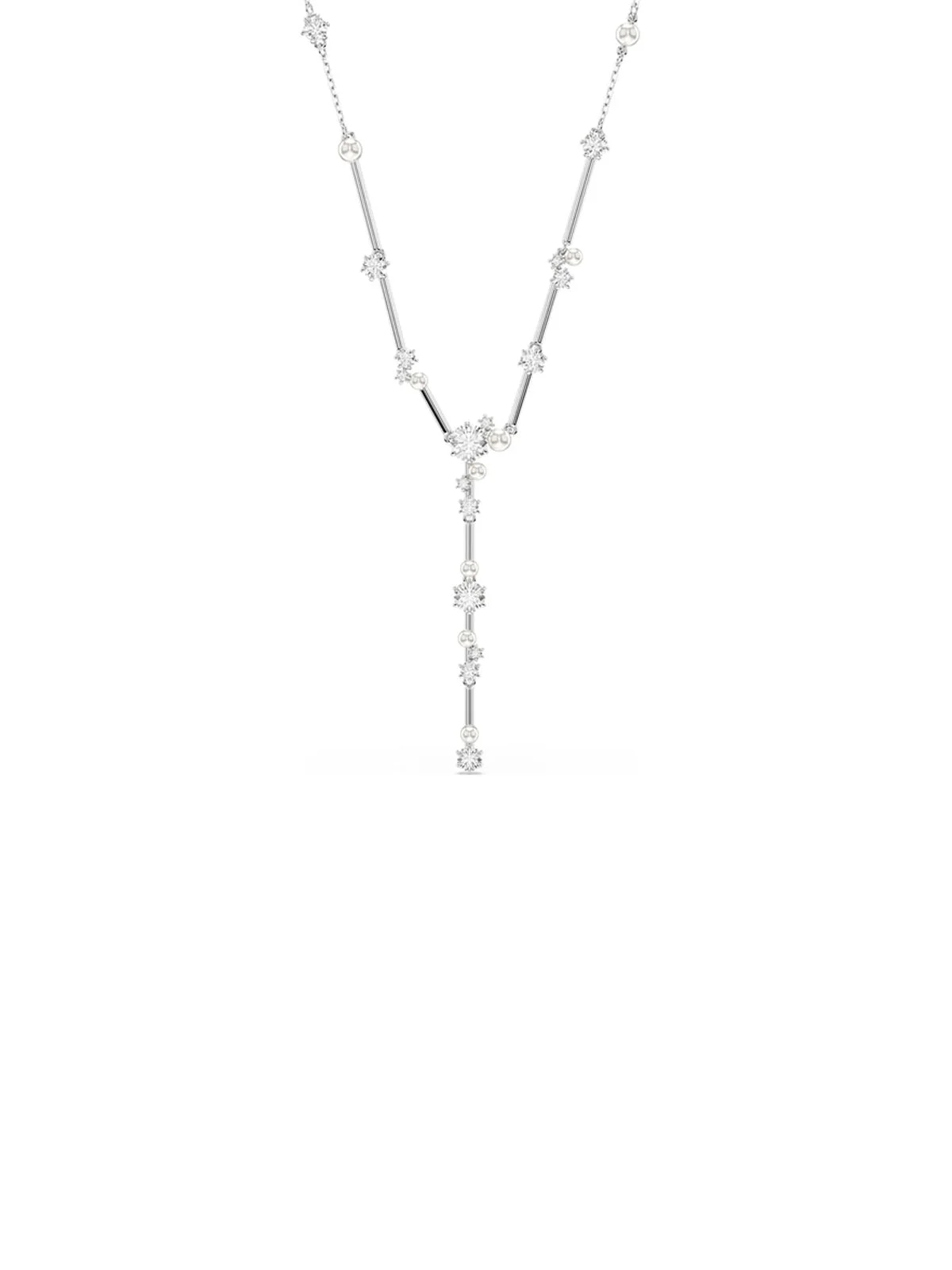 SWAROVSKI Vòng Cổ Constella:Y Necklace Whi/Rhs