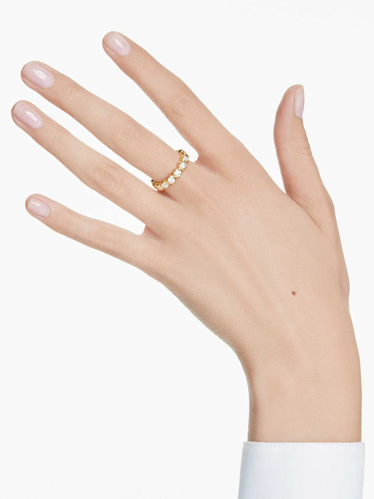 SWAROVSKI Nhẫn Imber:Ring S White/Gos