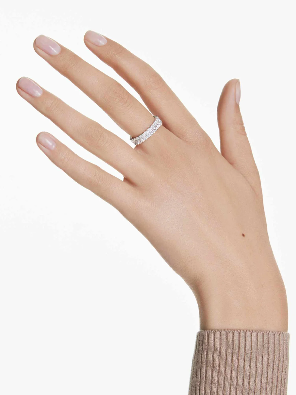 SWAROVSKI Nhẫn Matrix:Ring All-Ard Wht/Rhs
