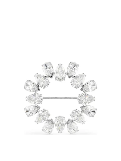 SWAROVSKI Cài Áo Matrix:Brooch Pear White/Rhs