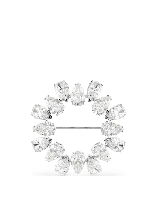 SWAROVSKI Cài Áo Matrix:Brooch Pear White/Rhs