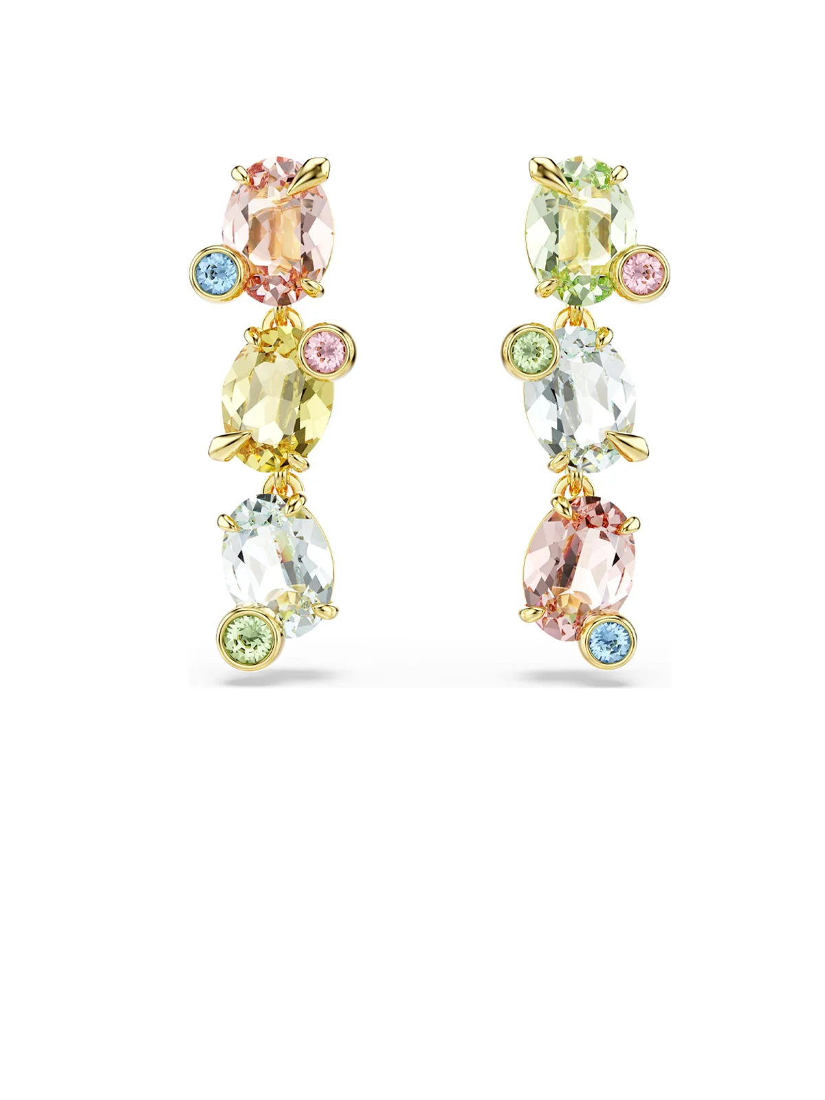 SWAROVSKI Bông Tai Gema:Pe Mul/Gos