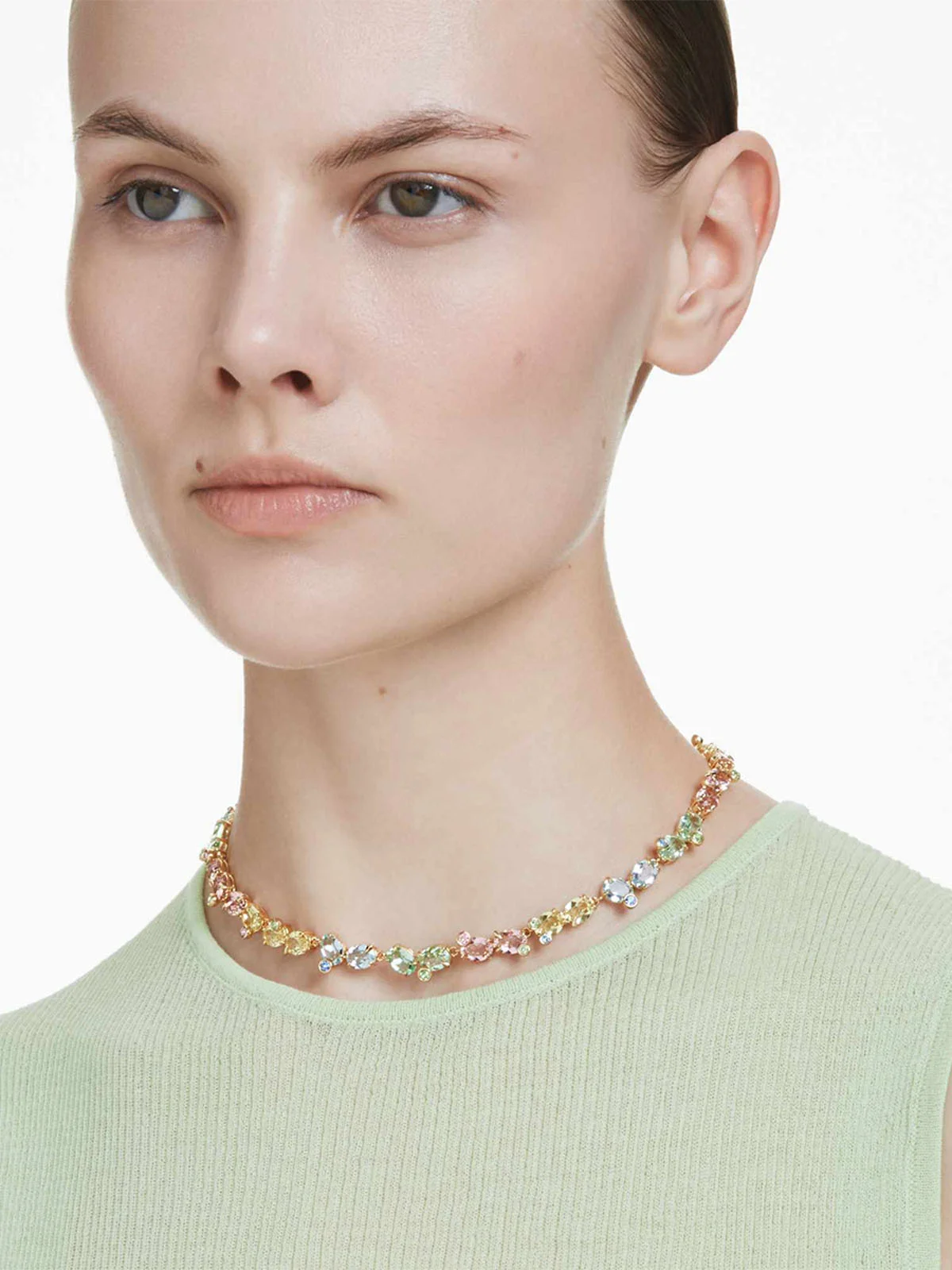 SWAROVSKI Vòng Cổ Gema:All Ard Prong Mul/Gos