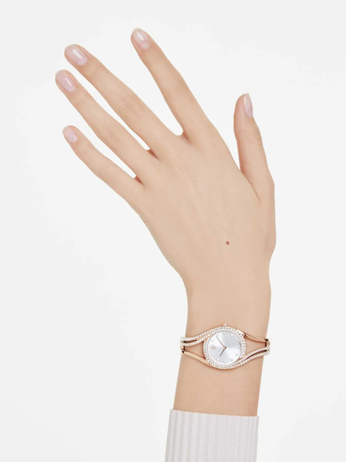 SWAROVSKI Đồng Hồ Hyperbola Bangle:Pro/Wht/Pro