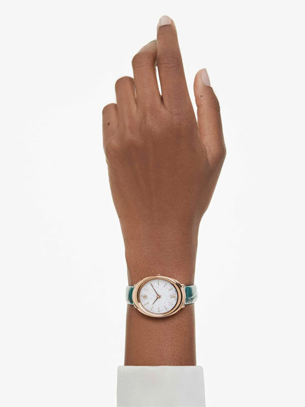 SWAROVSKI Đồng Hồ Imber Oval:Ls Green/White/Pro