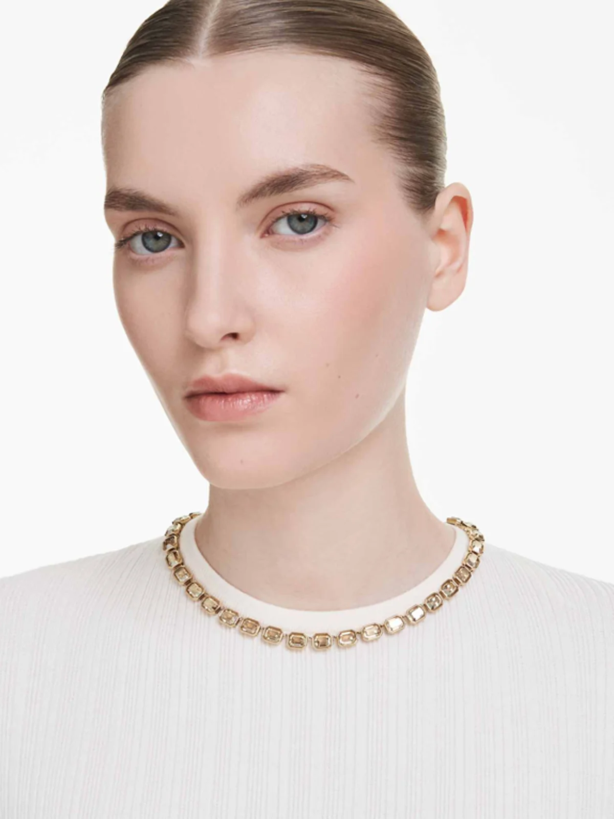 SWAROVSKI Vòng Cổ Millenia:All Ard Gos/Gos